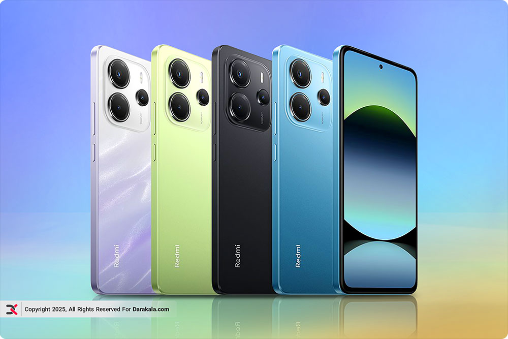گوشی-Xiaomi Redmi Note 14 4G-طراحی و رنگبندی